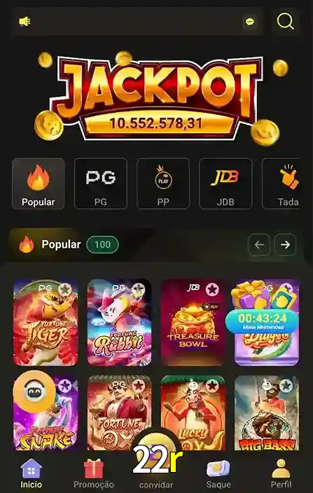 Promoções Especiais no 22r App